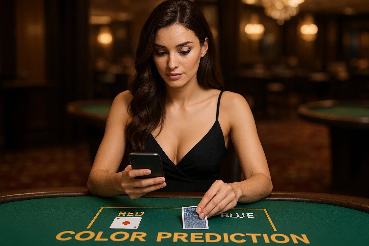 Green stadium lights background